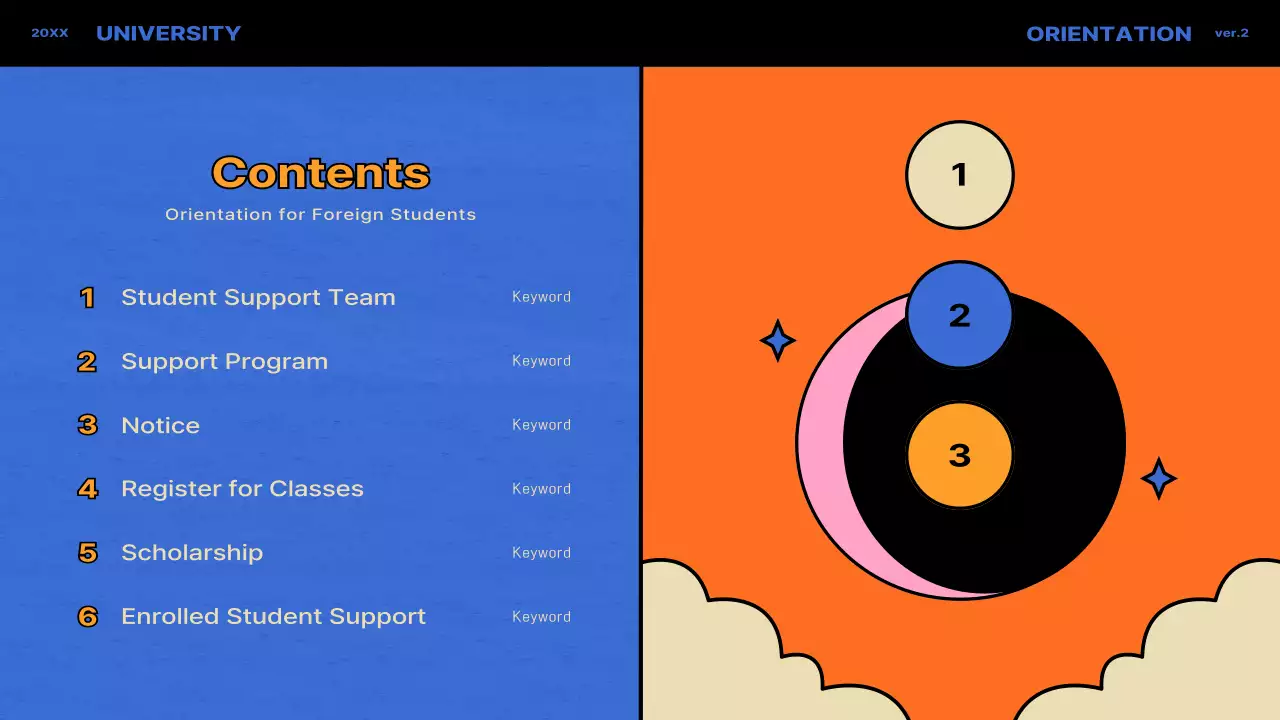 Blue Modern University Guide Presentation