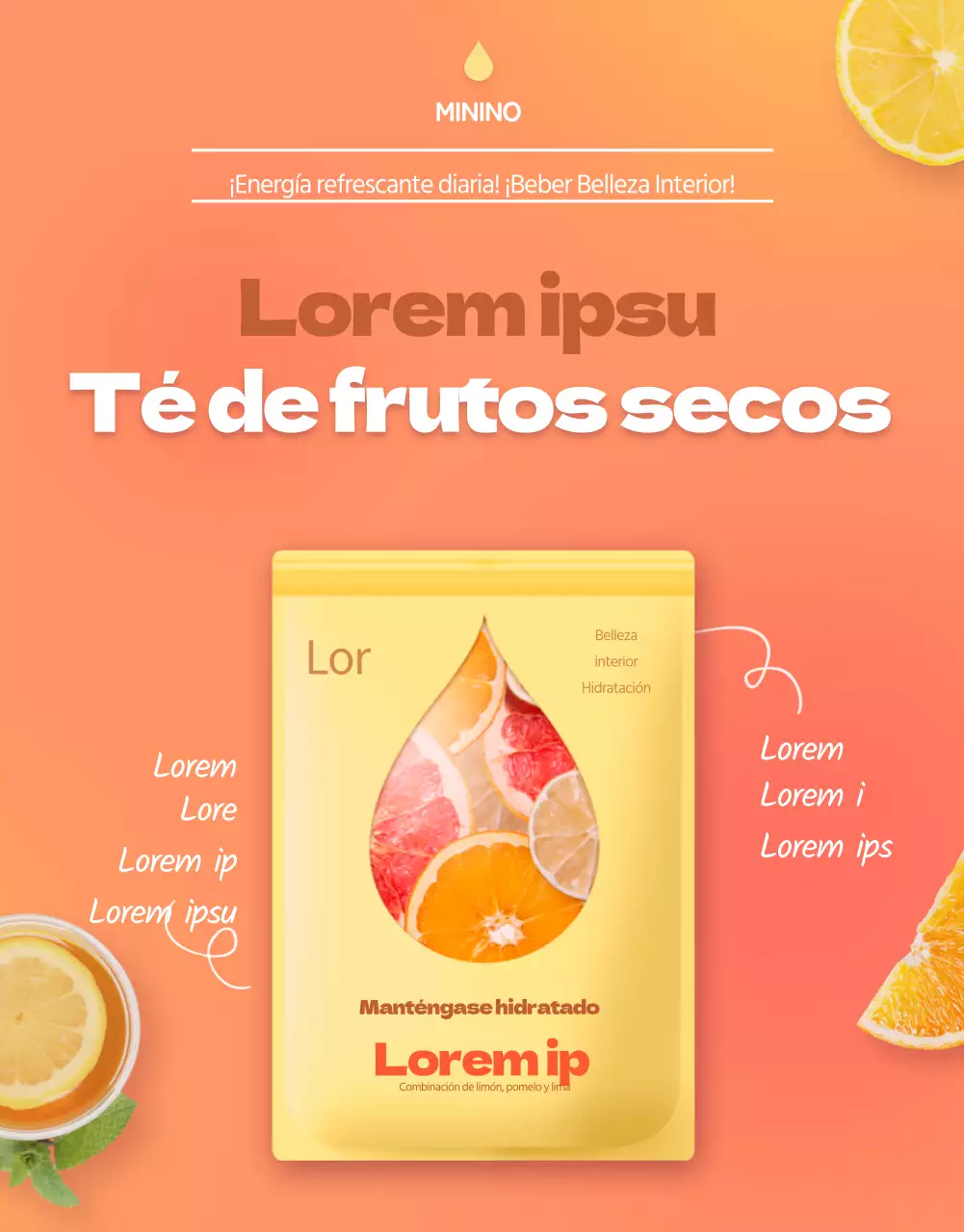 Alimentos_Frutas Té