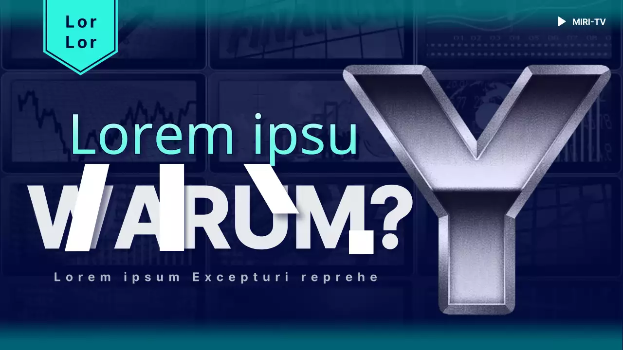 Ein einfacher blauer und hellblauer Leitfaden zur Aktienanalyse