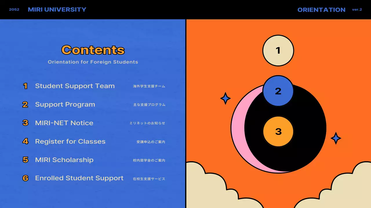 青 シンプル 大学 資料 プレゼンテーション