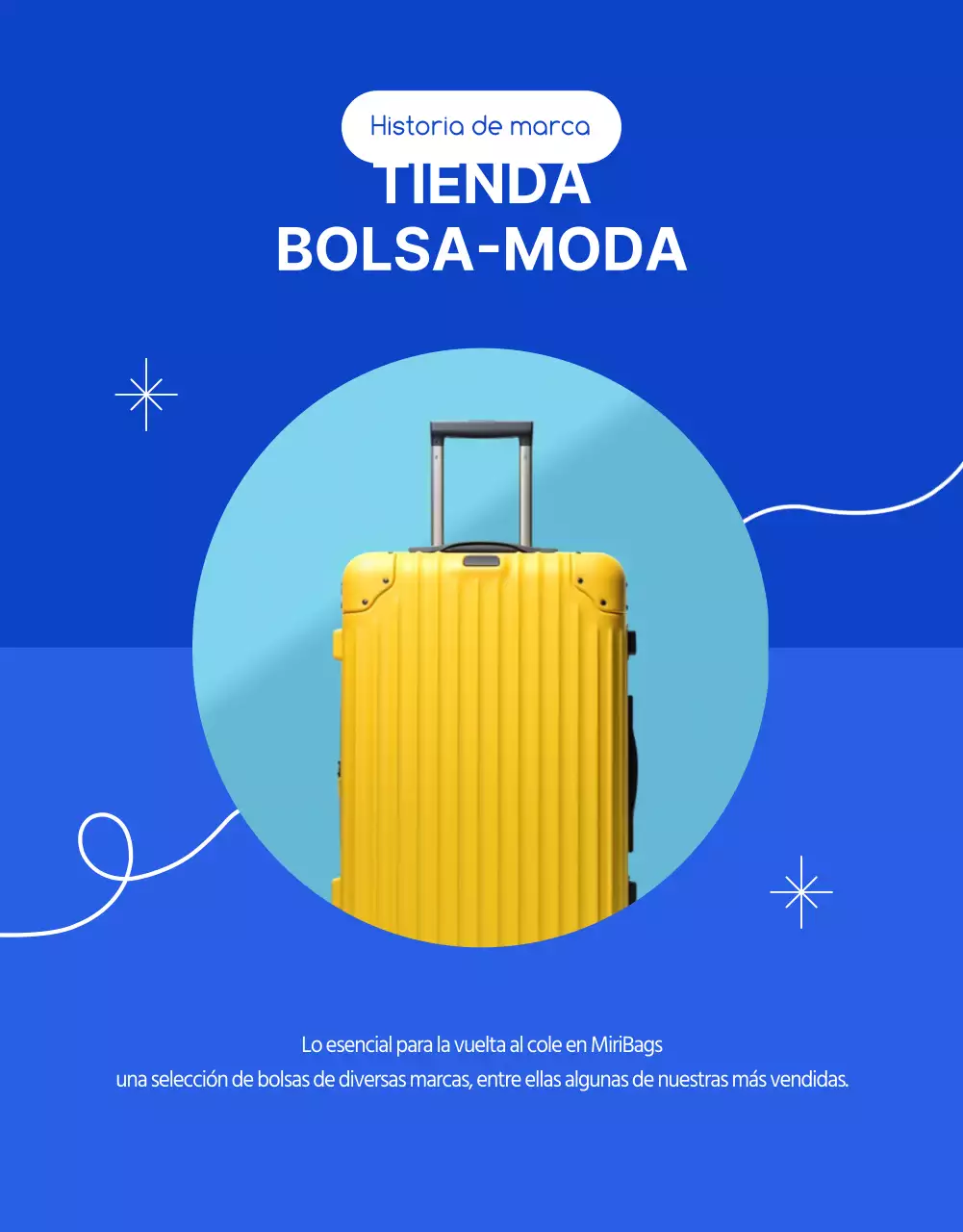 Venta de ilustración azul de líneas puras