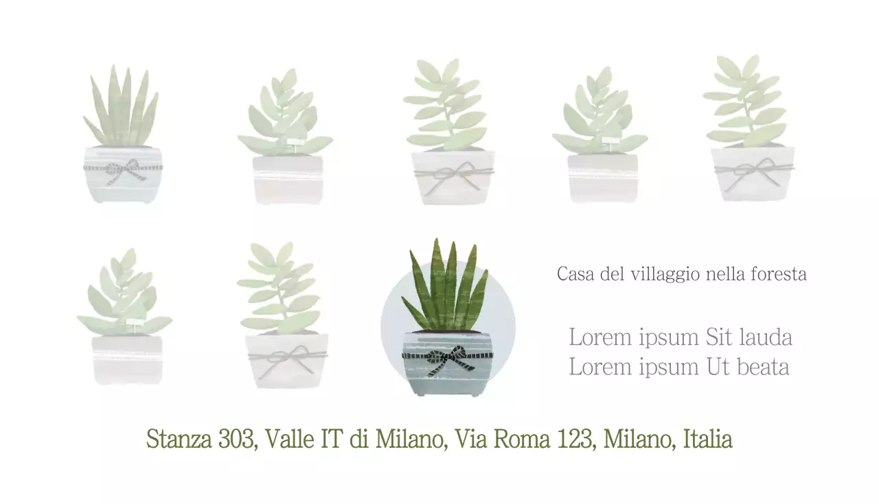 Giardino fiorito del villaggio forestale