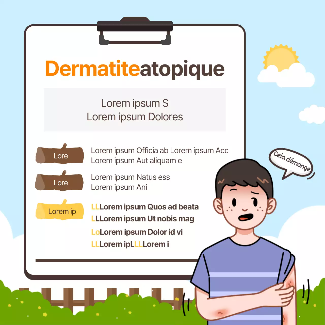 CardNews design en jaune