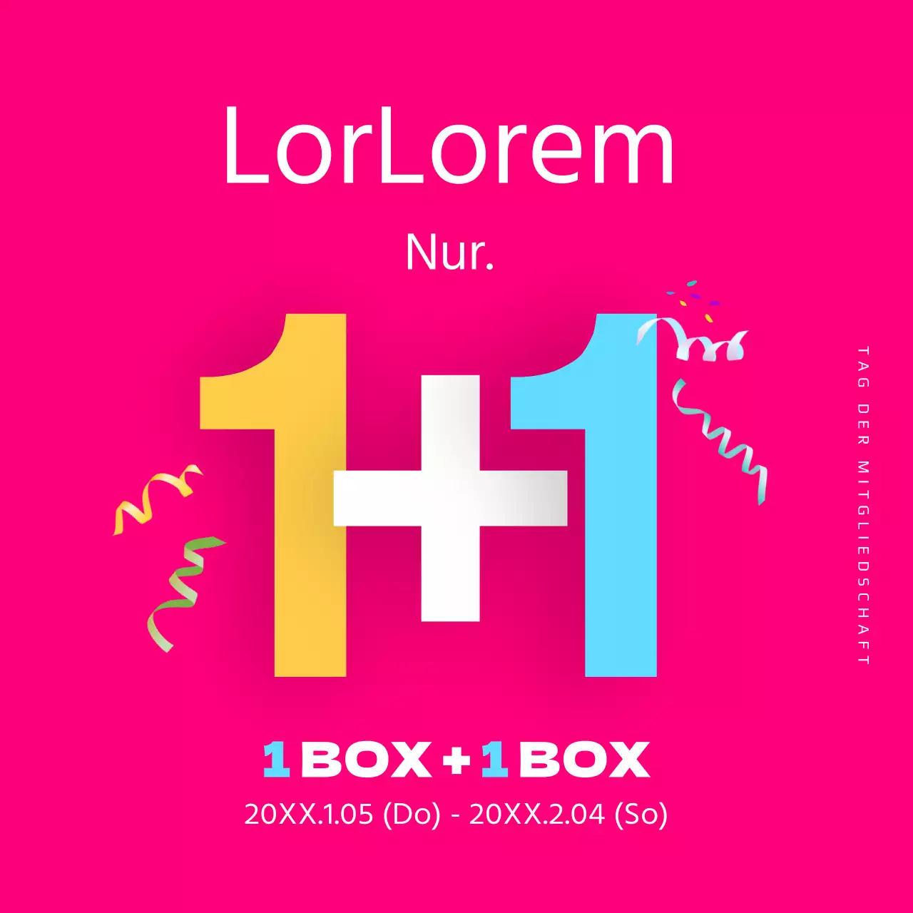 Eins-plus-eins-Veranstaltungen