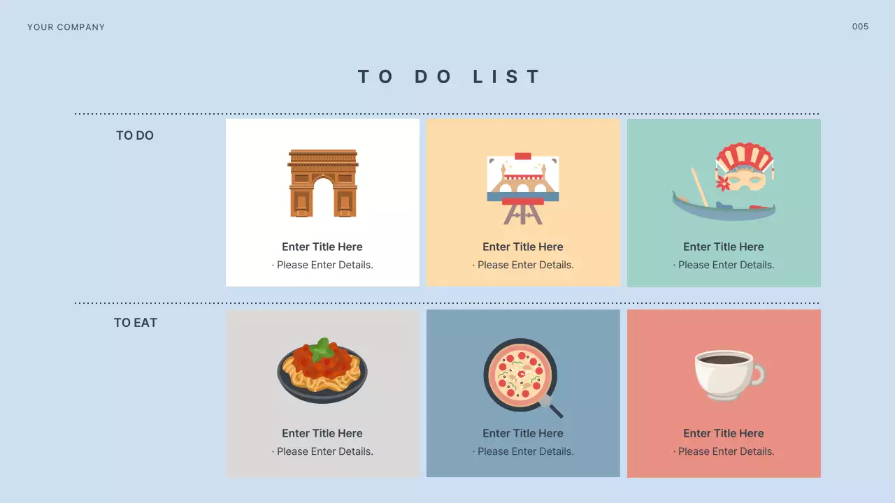 Blue Minimal Travel Planner Presentation