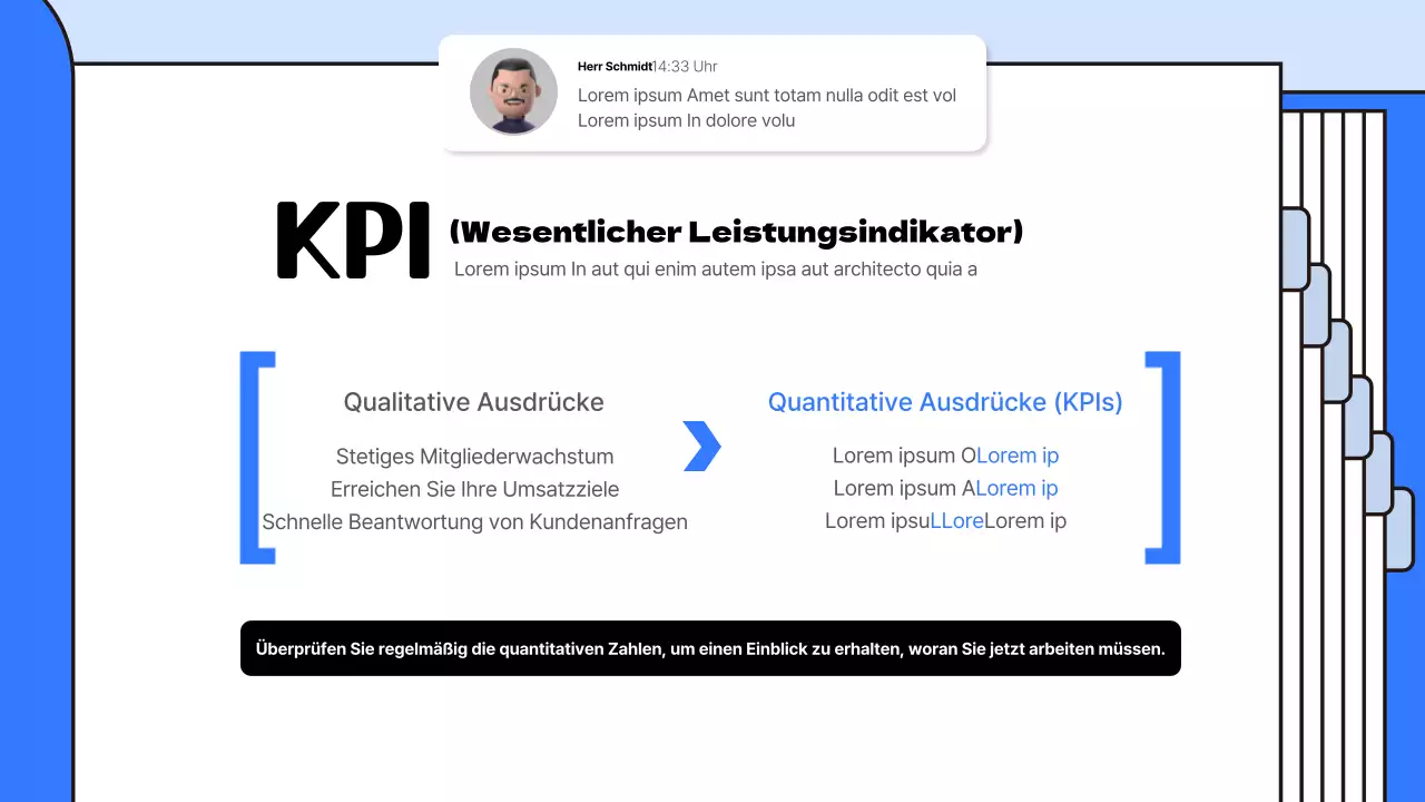 Ein Leitfaden für das einfache Wörterbuch der Arbeitsbegriffe von Blue