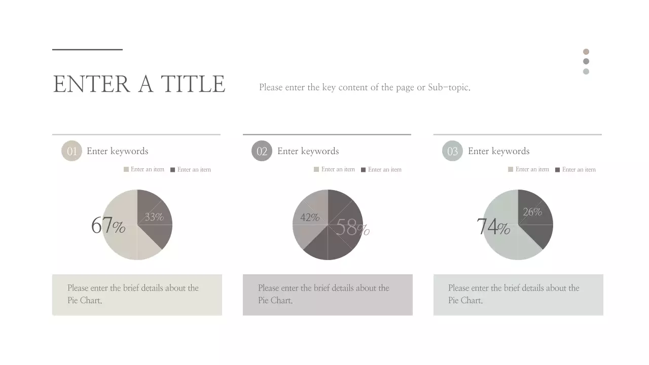 Beige Minimal Analytics Report Infographic