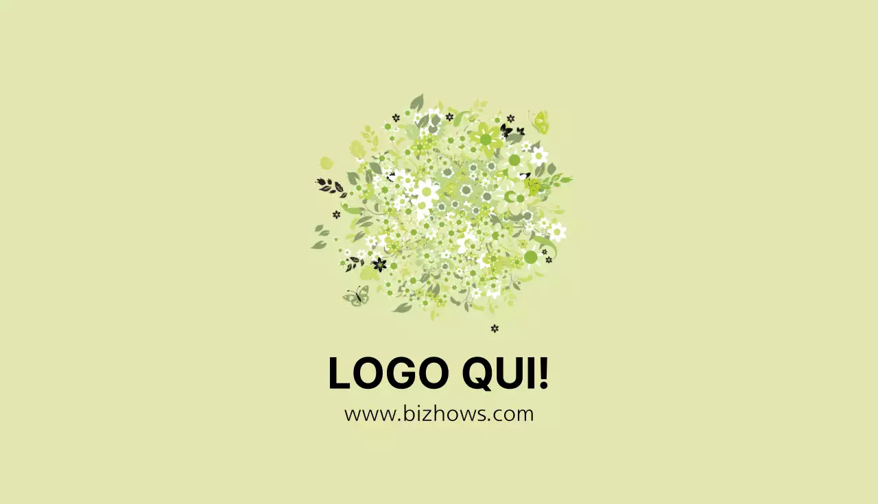 Biglietto da visita annuale blu