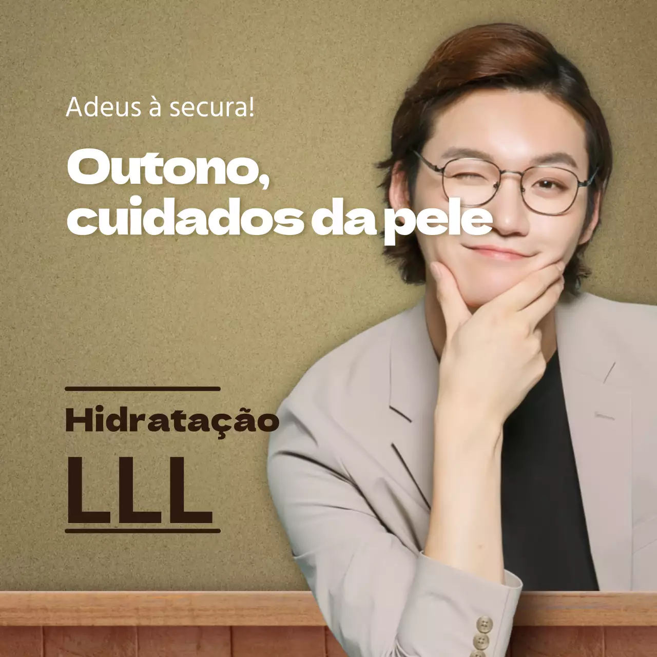 O nariz de um homem é a sua confiança! Social Squares