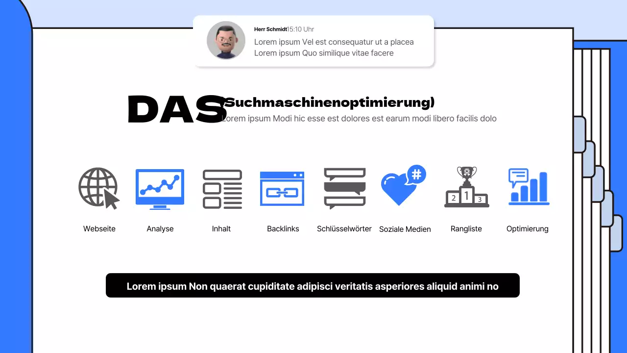 Ein Leitfaden für das einfache Wörterbuch der Arbeitsbegriffe von Blue