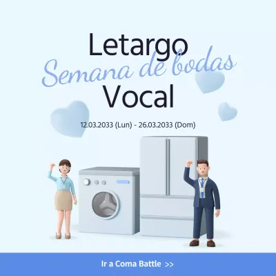 Light Blue Coma Event