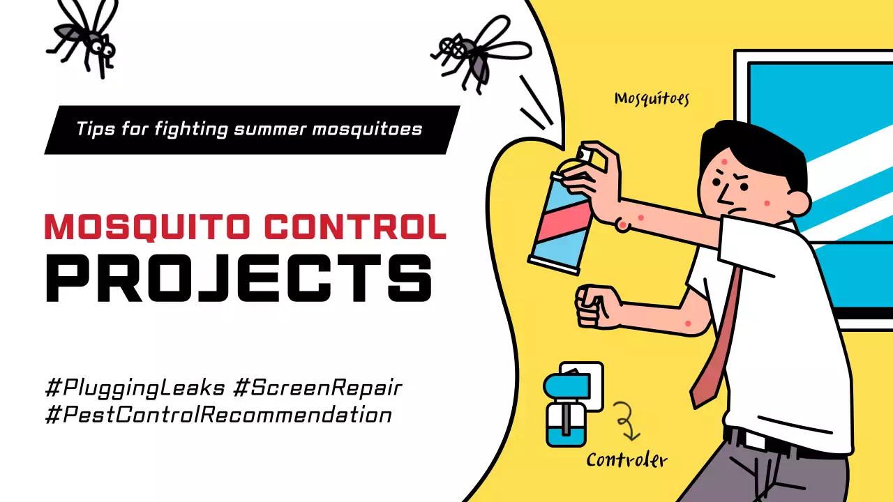 Yellow Comic Mosquito Guide YouTube Thumbnail