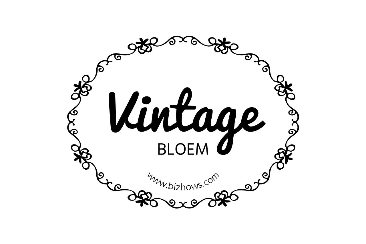Vintage bloem