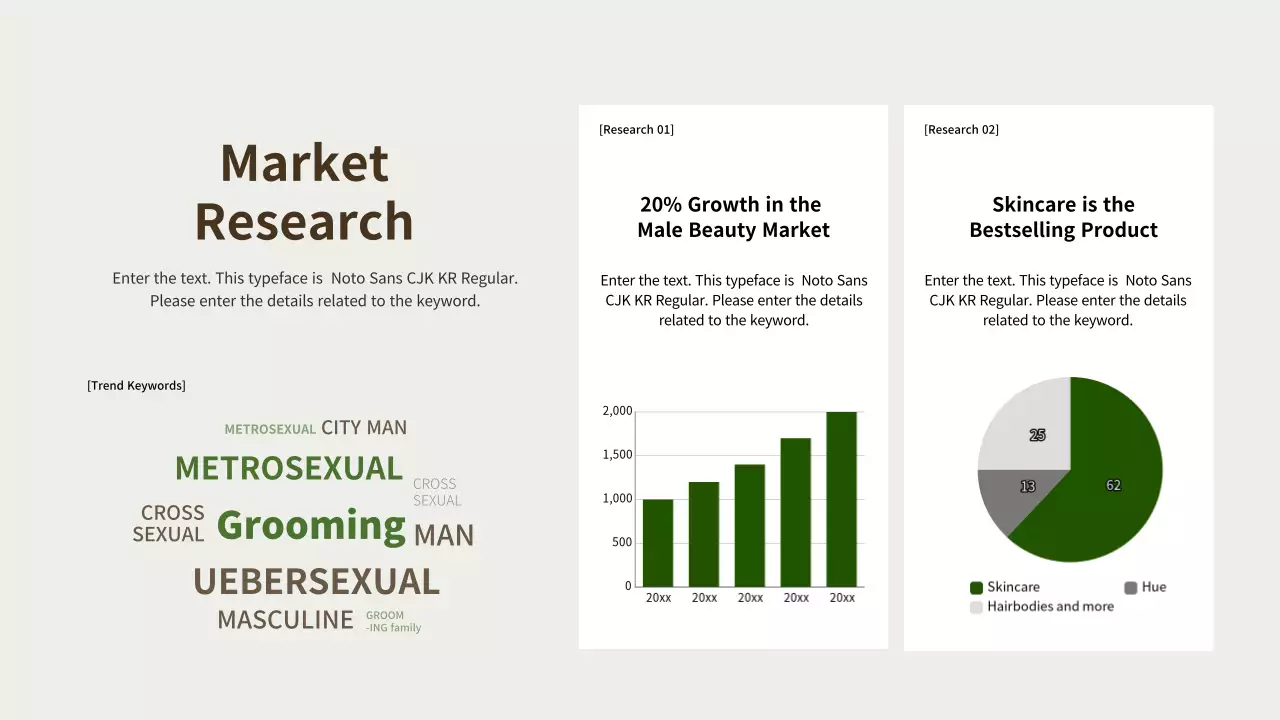 Green Modern Beauty Promotion Presentation