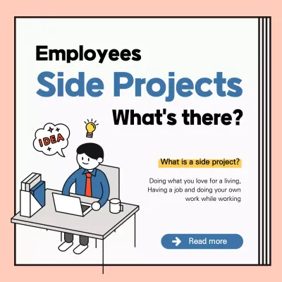 Pink Modern Side Projects Guide Instagram Post