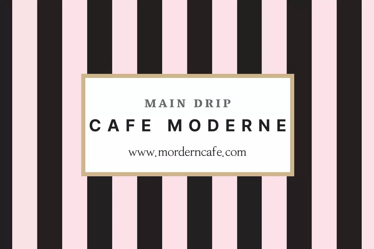 Café moderne