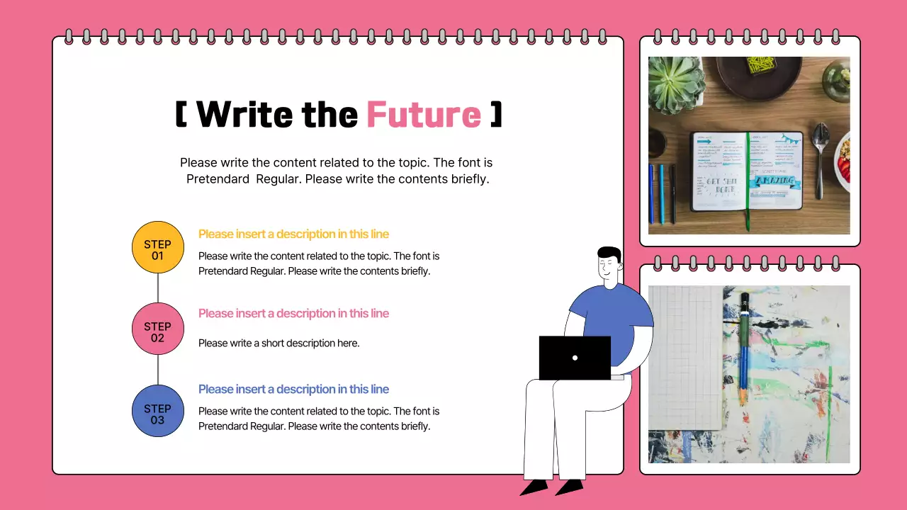 Pink Modern Self Guide Presentation