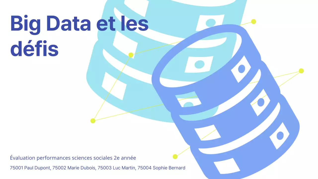 Présentation propre de l'évaluation des performances avec des carrés surlignés en bleu