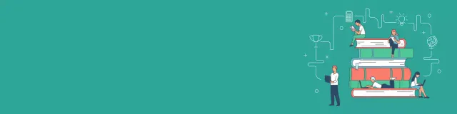 Teal Minimal Education Guide Banner