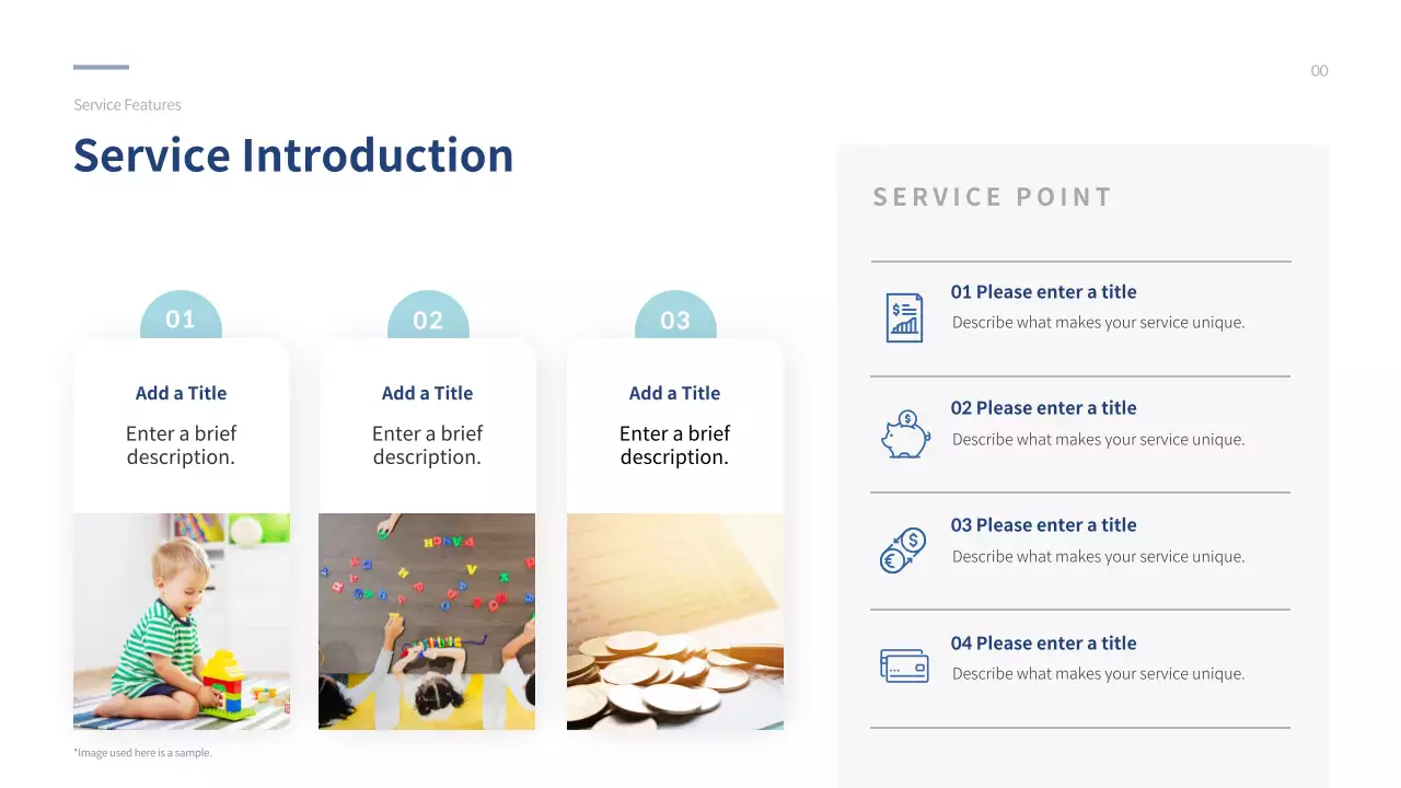 Blue Modern Financial Promotion Presentation