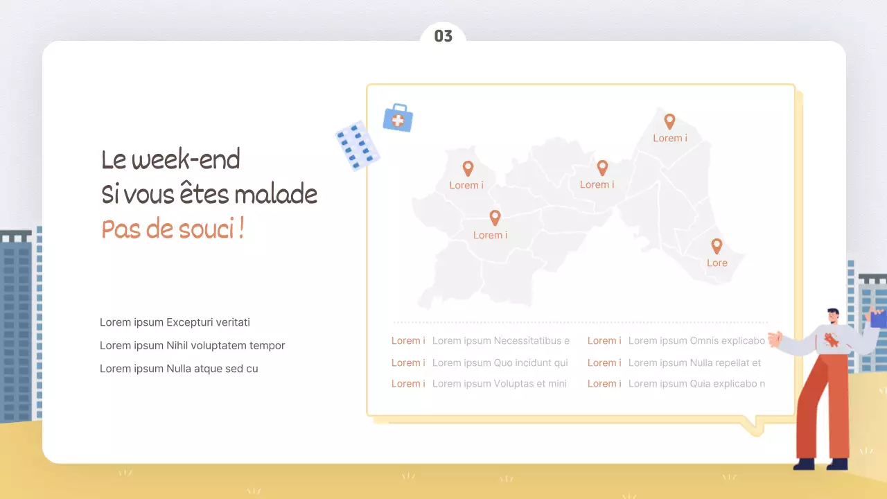 Guide des programmes de l'administration, jaune vif et blanc