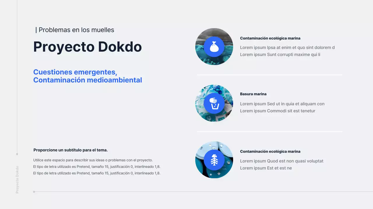 Presentación del Proyecto de Defensa Azul y Gris de Dokdo