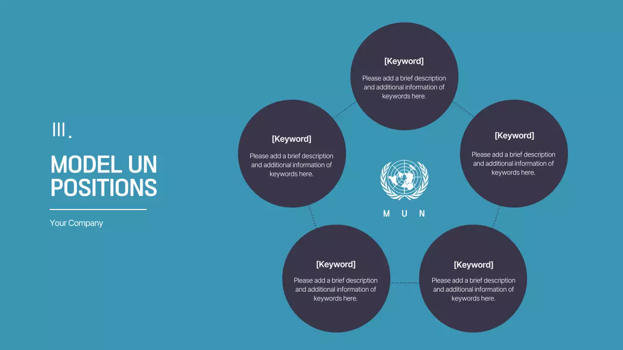 Presentasi Panduan Konferensi Blue Modern