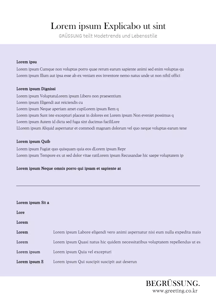 Stilvolle Einkaufszentrum Erstattung Design-Plakat in mauve