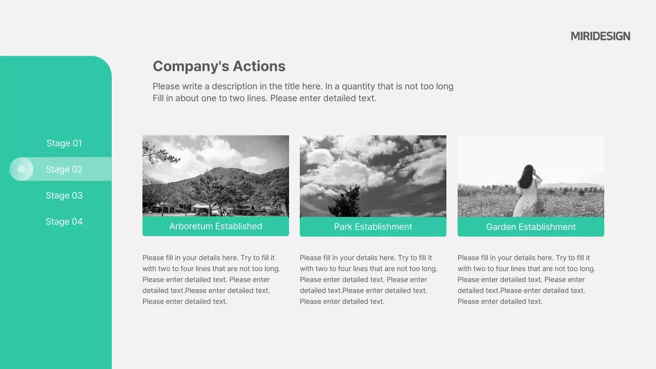 Green Minimal Business Presentation