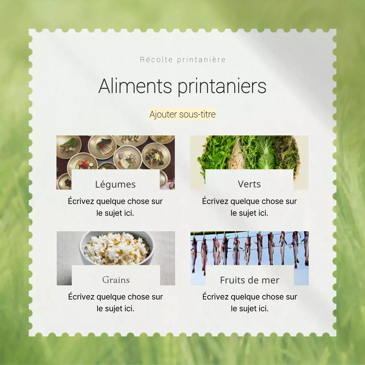 Cartes postales printanières et florales douces, sentimentales et fraîches dans des tons pastels et jaunes pour les célébrations du Nouvel An chinois.