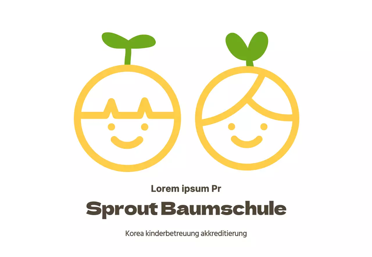 Einfaches niedliches illustriertes Kinderzimmerschild