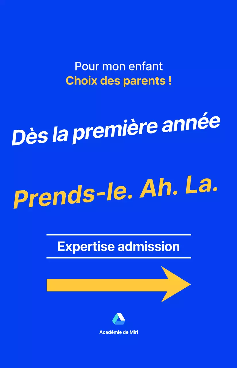 Session d'information des parents d'élèves d'une académie pour les élèves du secondaire, avec le texte surligné en bleu et des couleurs fluorescentes.