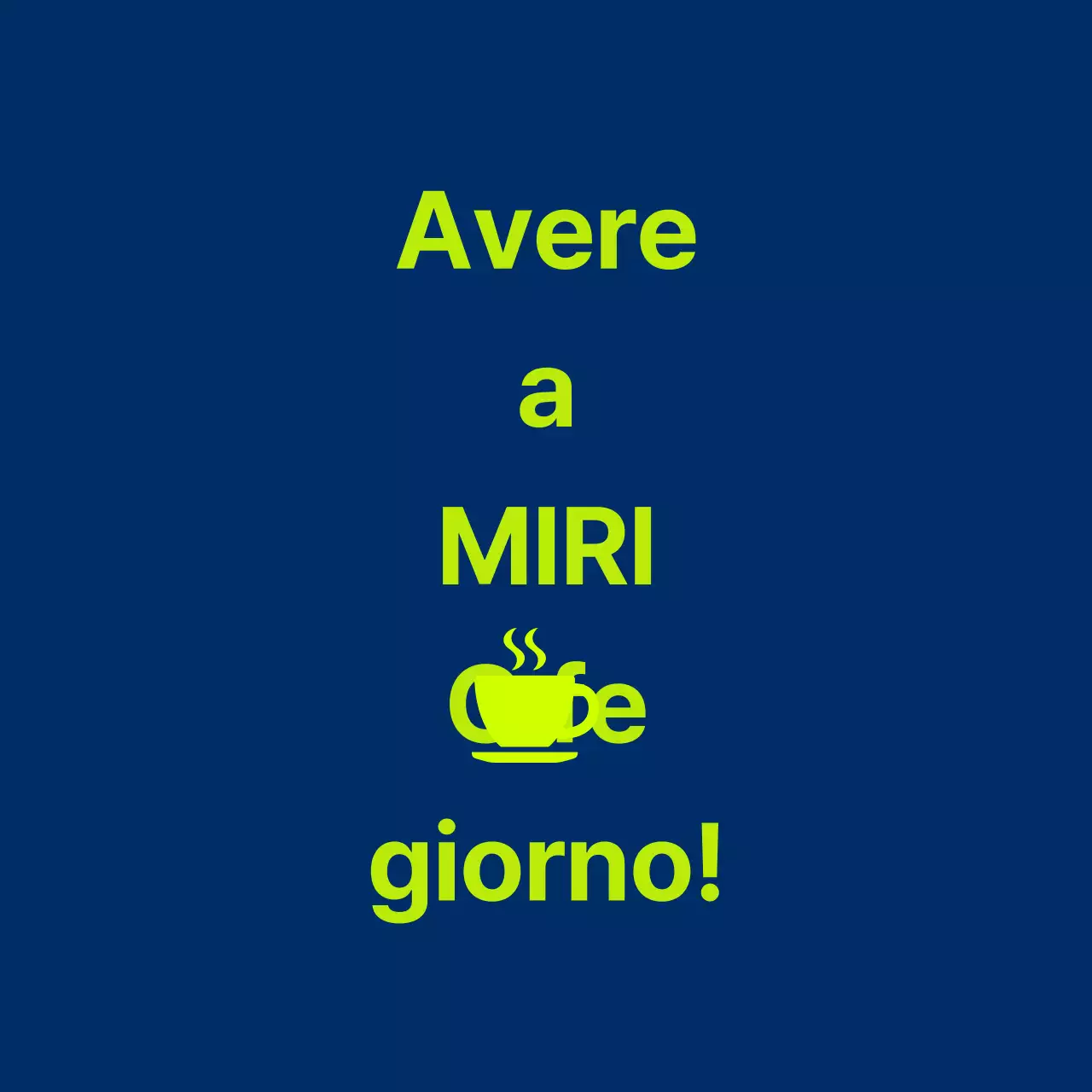 Cafe Ballette su sfondo blu navy