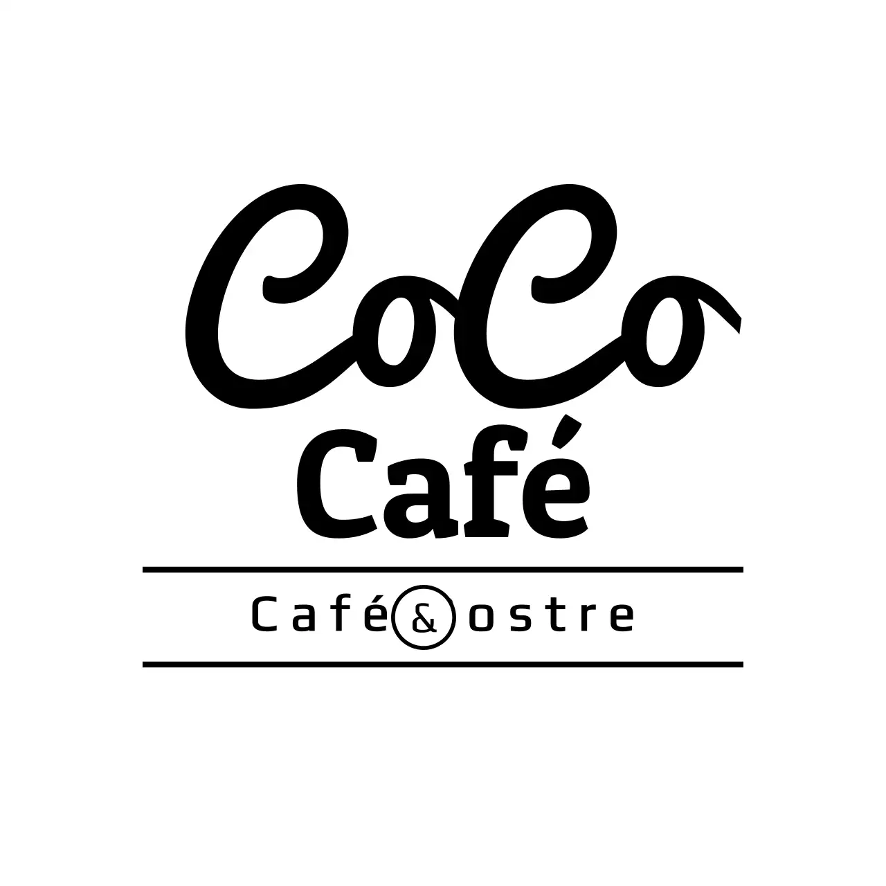 Para un café sencillo en blanco y negro