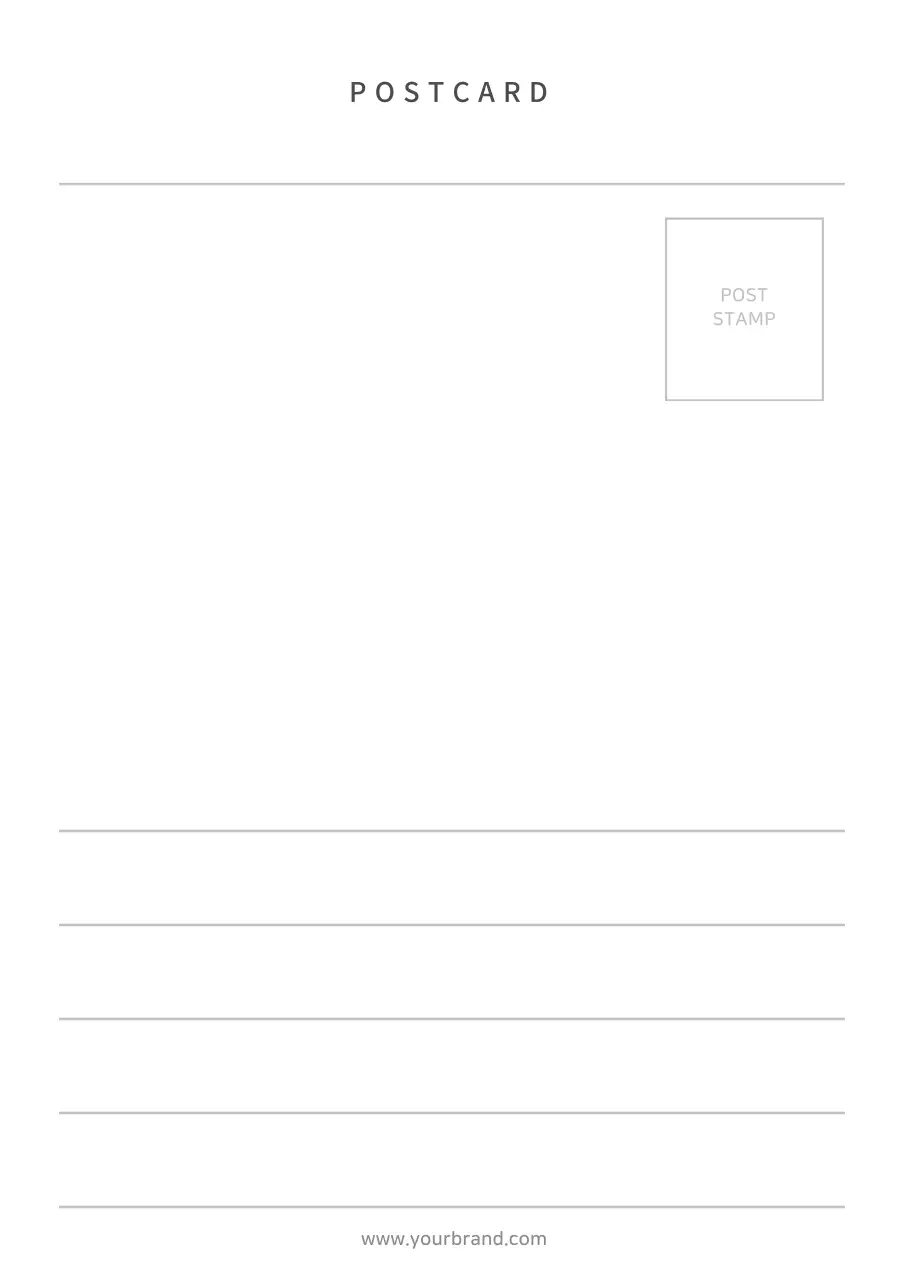 Blue Vintage Bicycle Postcard Poster