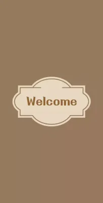 Welcome sign with label Hotel Valeant