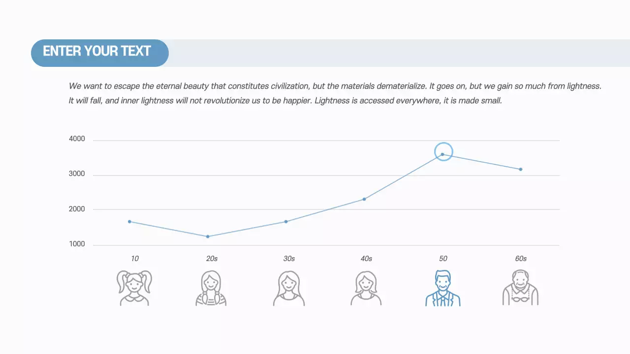 Blue Minimal Analytics Report Infographic