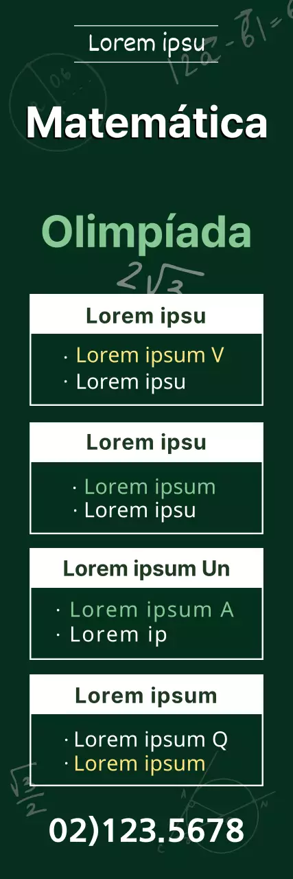 Cursos das Olimpíadas da Matemática Verde