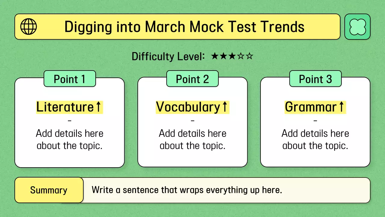 Education theme using light green color and simple line illustration
