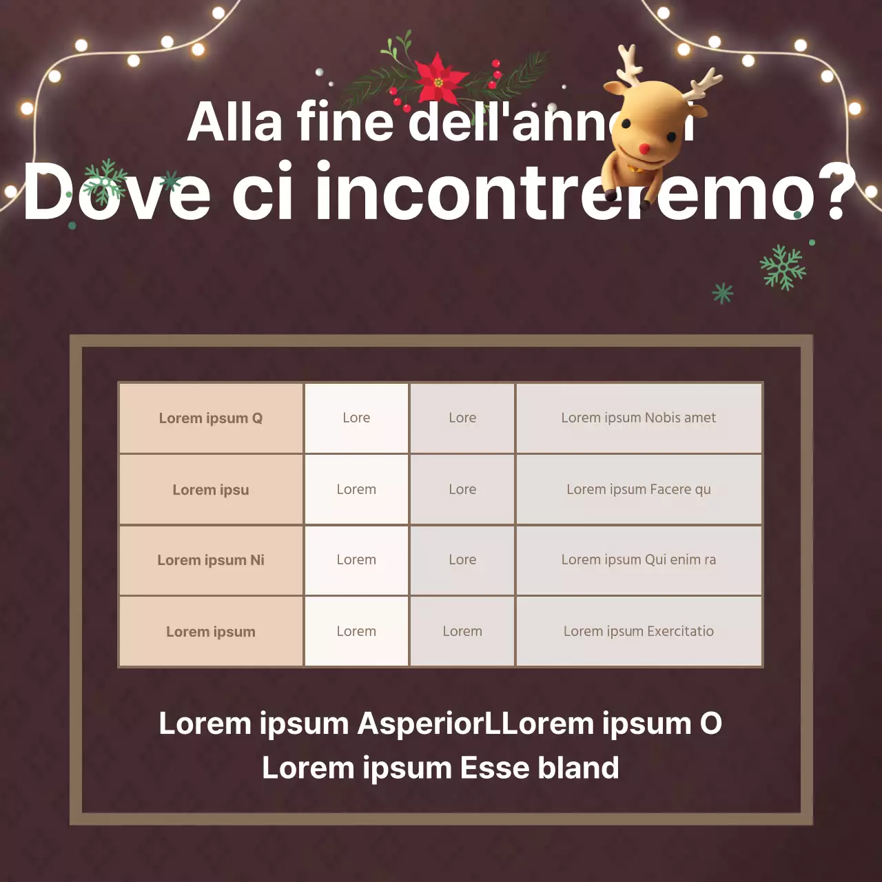 Noleggio di sale per feste