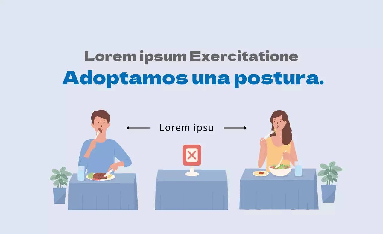 Ilustración azul prevención de corona limpia