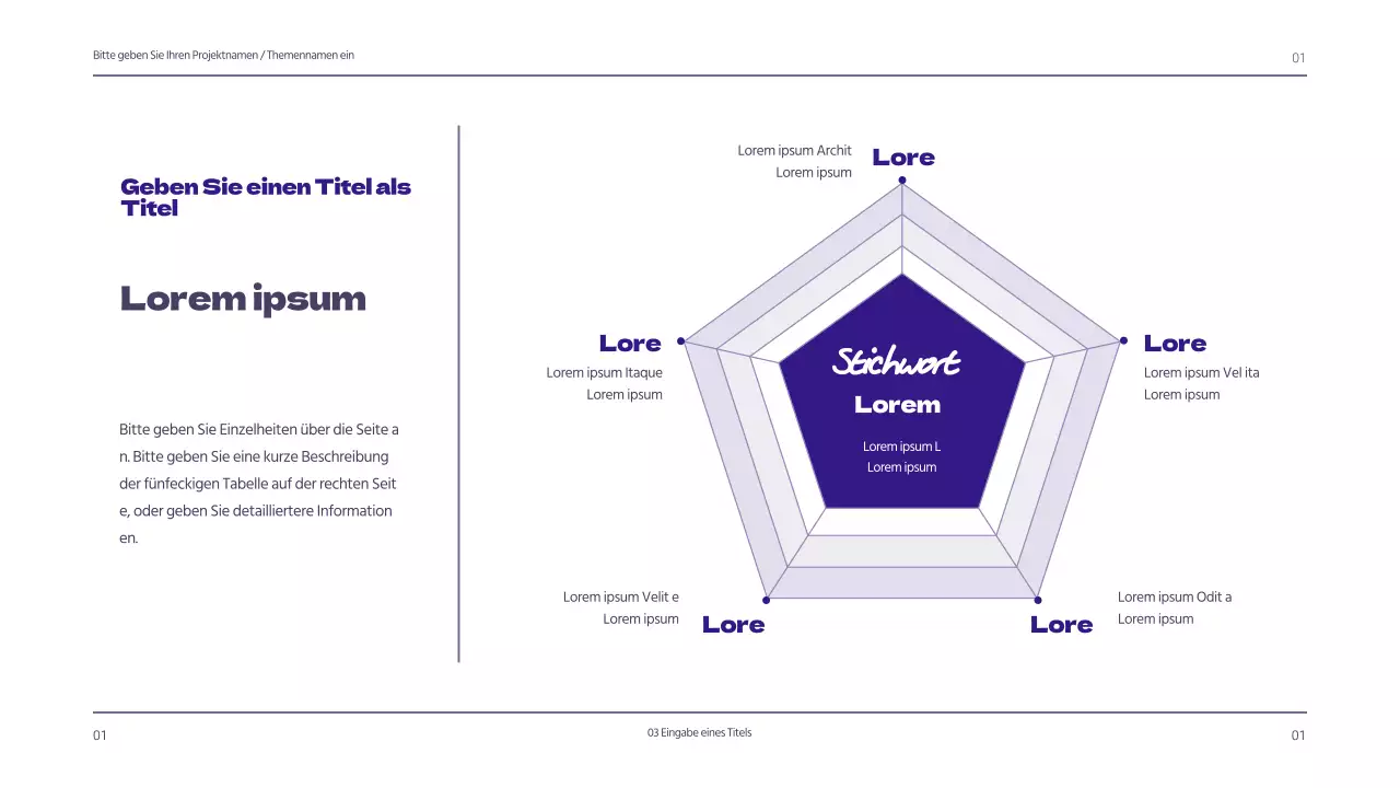 Gestaltung von Diagrammen mit einem einfachen Leitkonzept