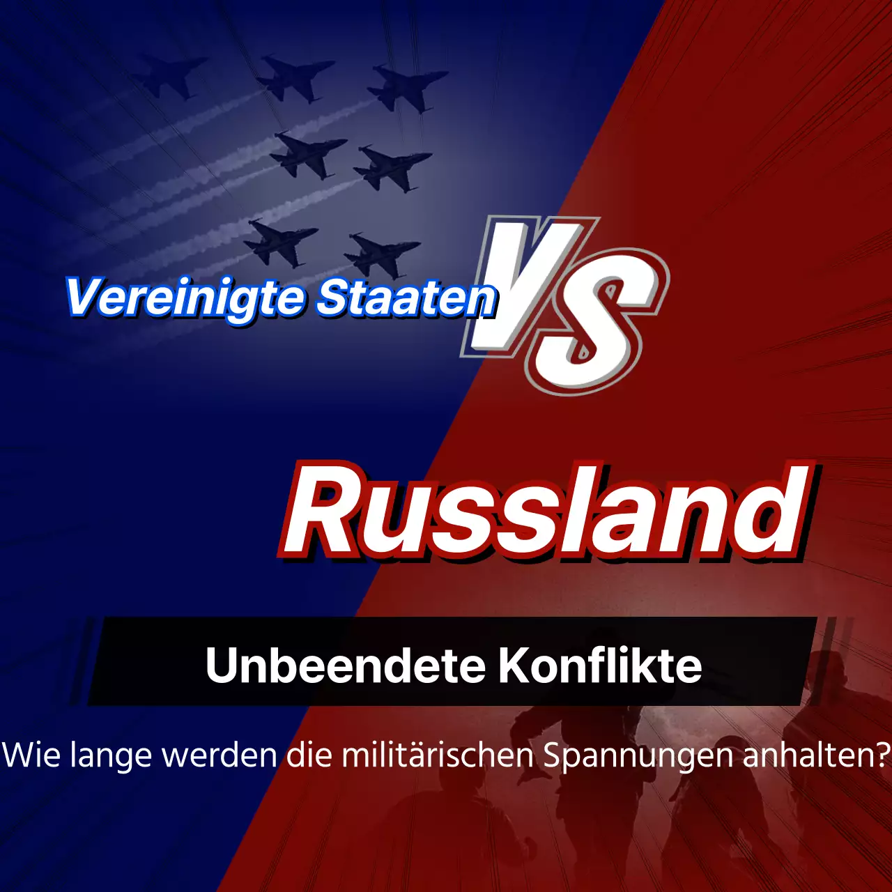 Marineblaue und rote Streitigkeiten und internationale Konflikte