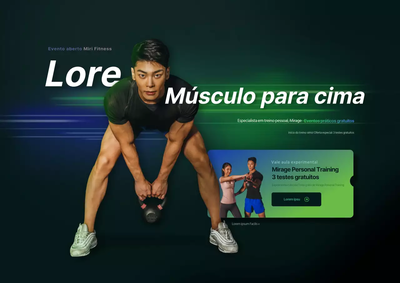 Elevações musculares