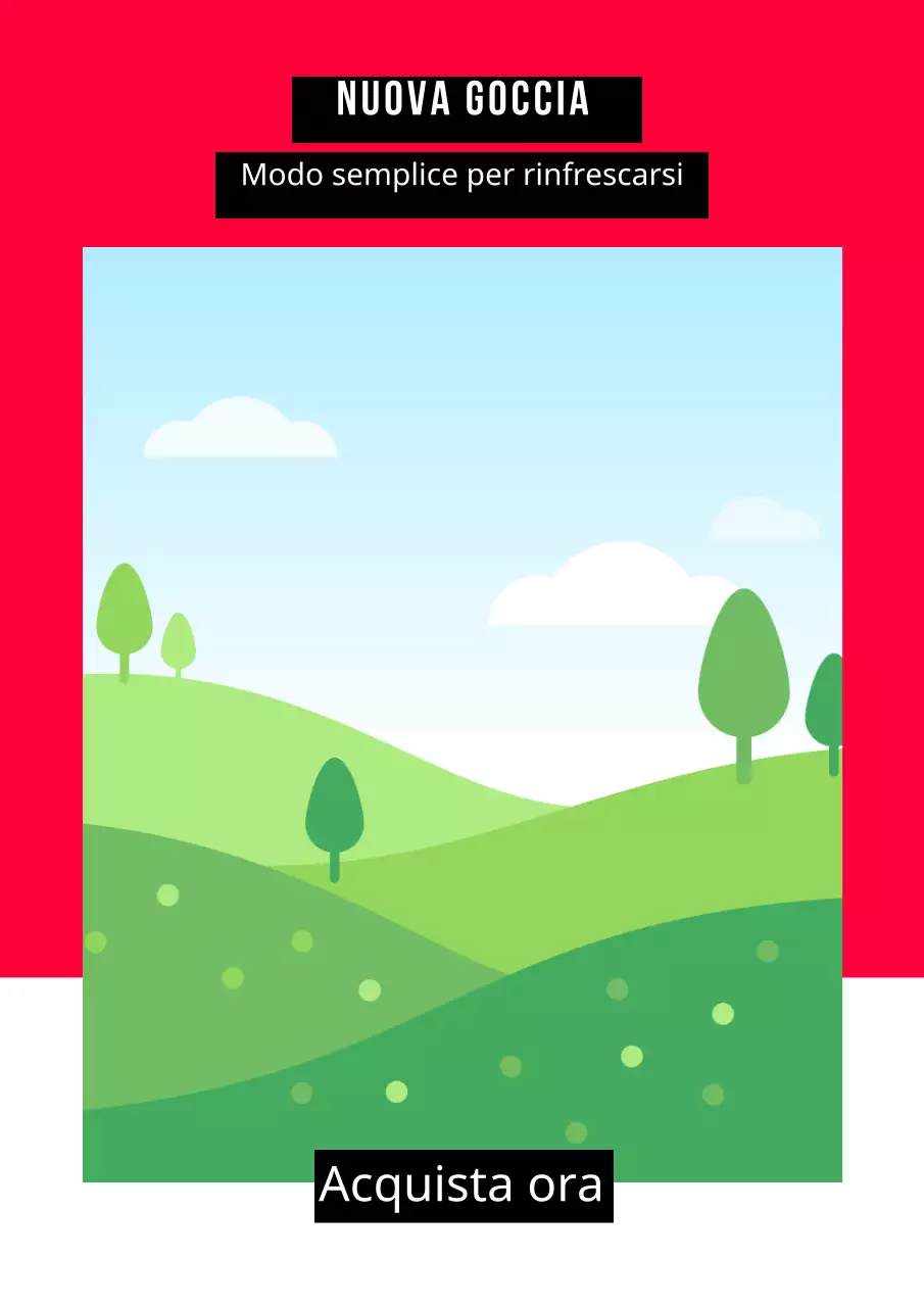 Diversi layout con foto in rosso