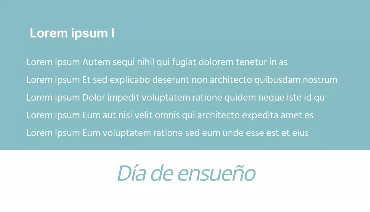 Día de ensueño