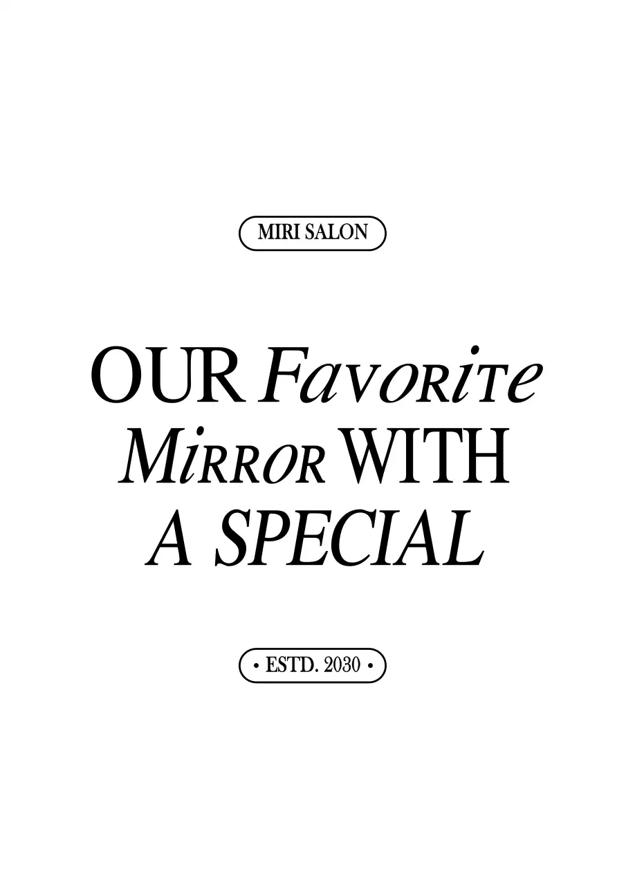 Phong cách kết hợp phông chữ hiện đại đen trắng cho hàng hóa và chương trình khuyến mãi của thẩm mỹ viện