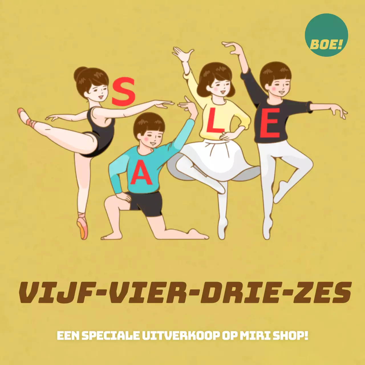 Vintage open verkoop