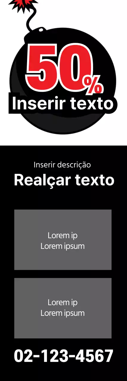 Venda de bombas_Banner em miniatura