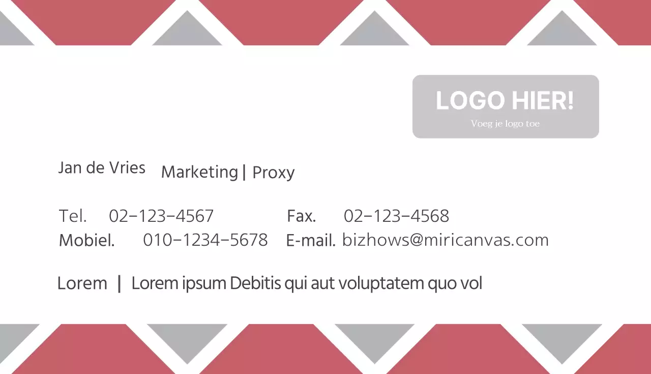 Interieur met patroon